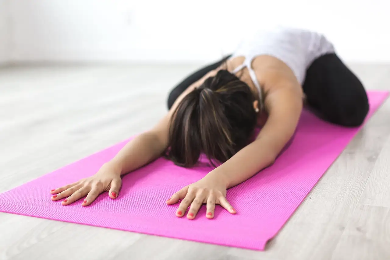 Gesunde yogamatte