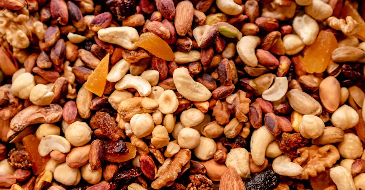 Gesunde haltbare snacks