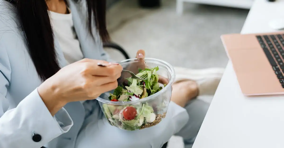 Gesundes Essen bei der Arbeit: Tipps für den Alltag