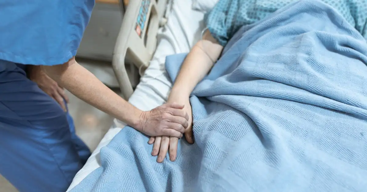 Gesund und krankenpflegerin