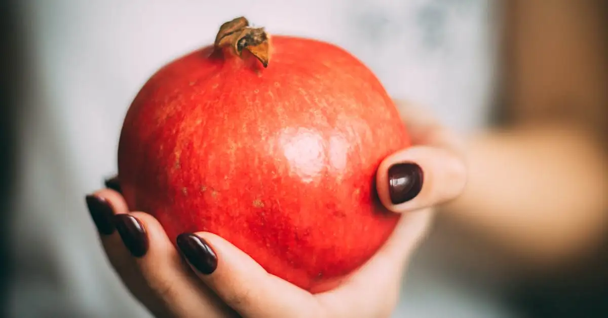 Granatapfel gesund für die haut
