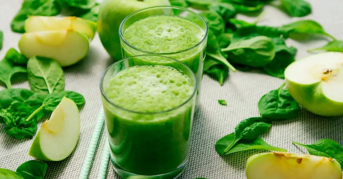 Grüne säfte gesund