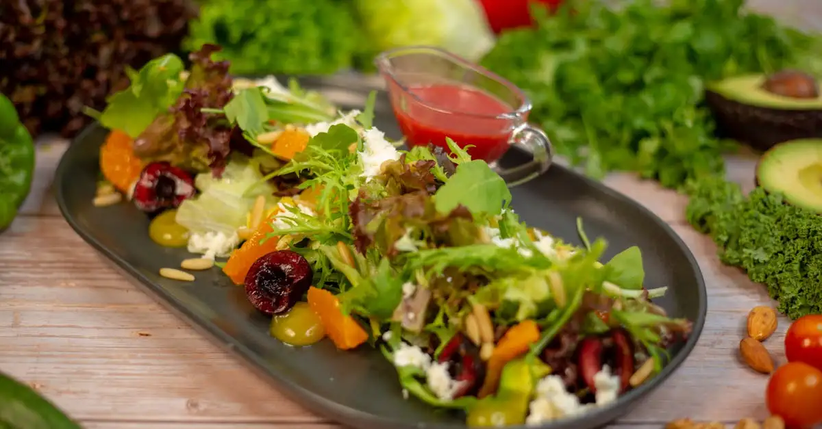 Leckere und gesunde salate